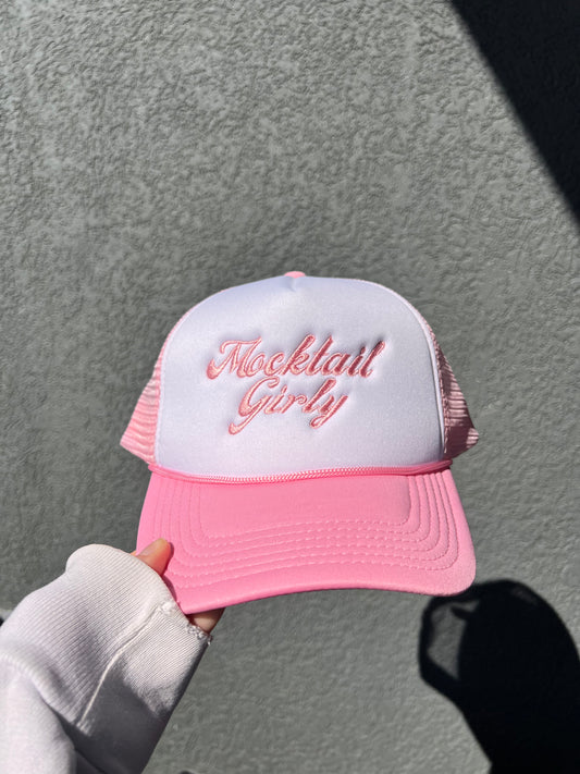 mocktail girly trucker hat