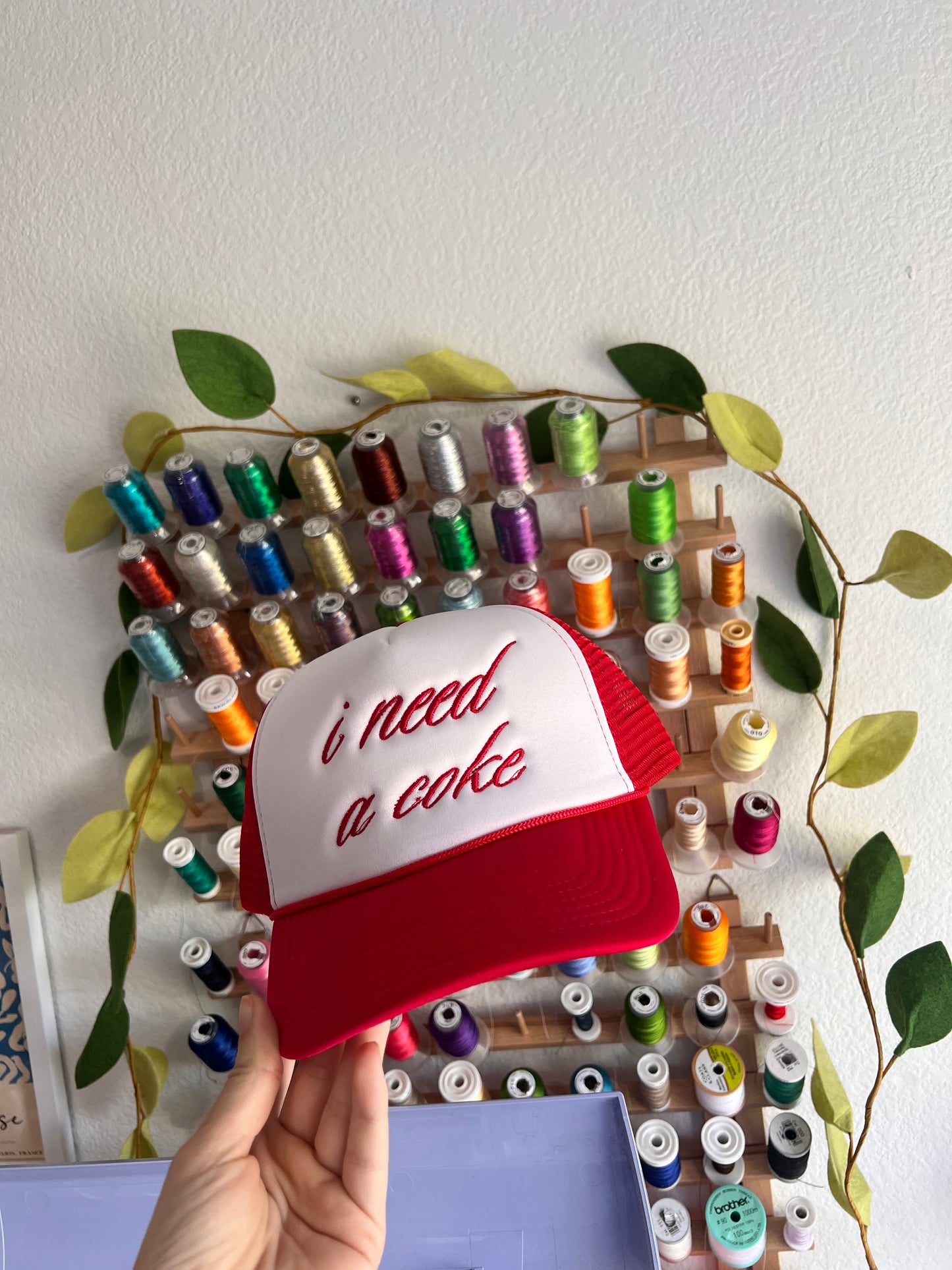 i need a coke trucker hat