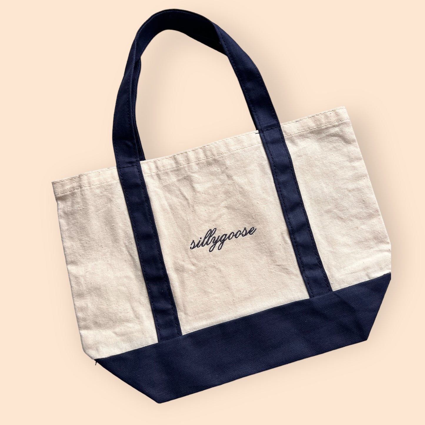 sillygoose mini boat tote