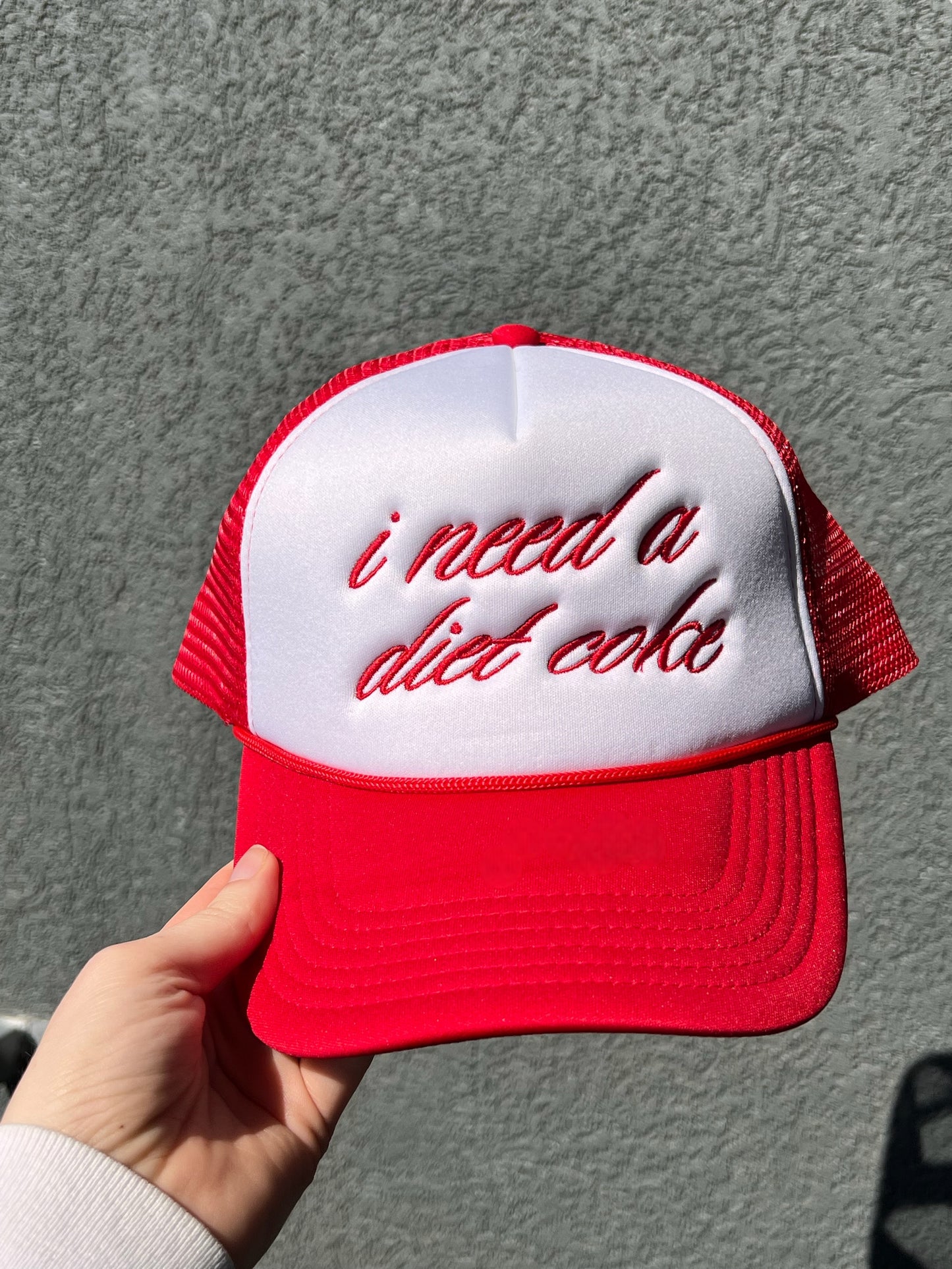 i need a diet coke trucker hat